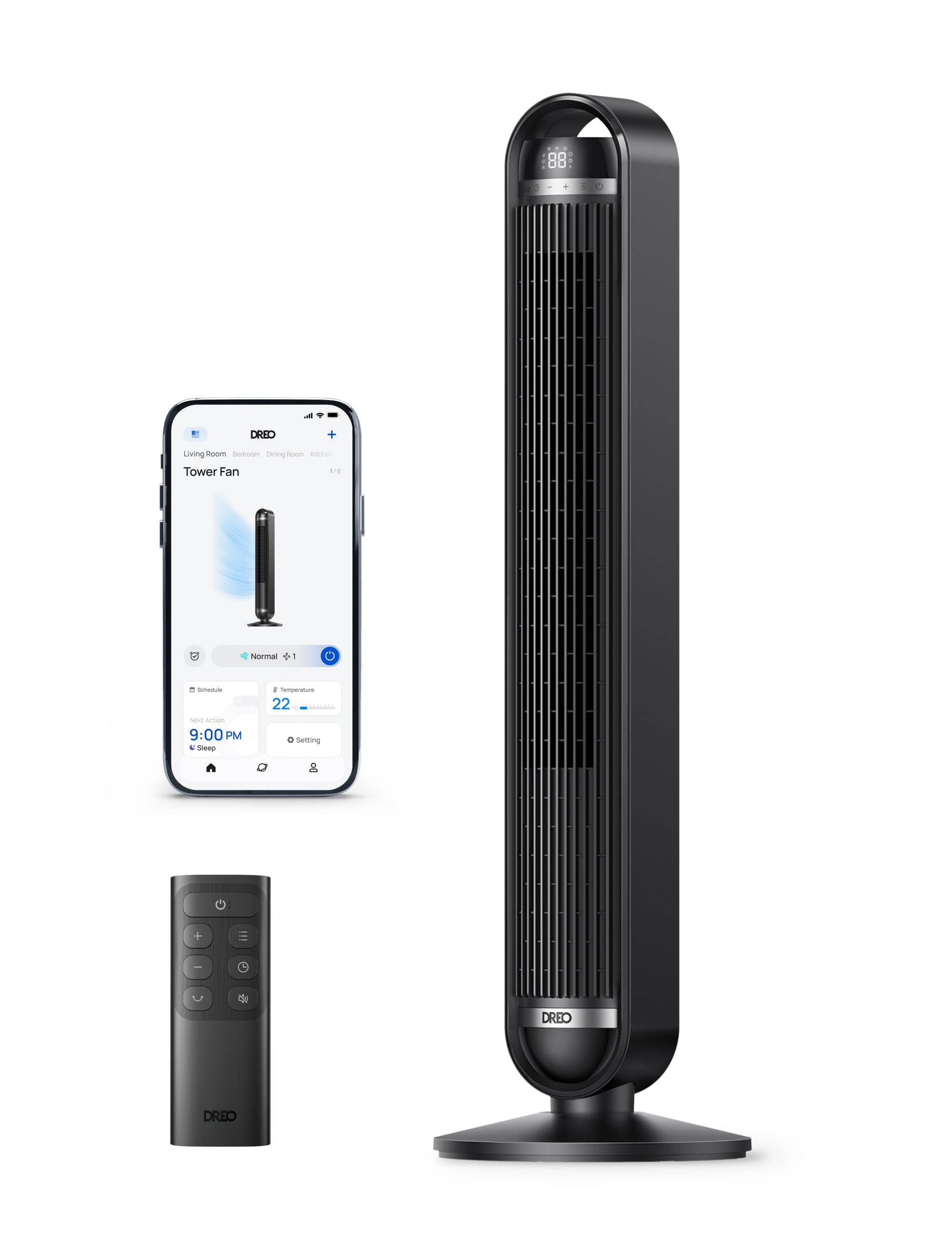 Akıllı Kule Tipi Fan 413S