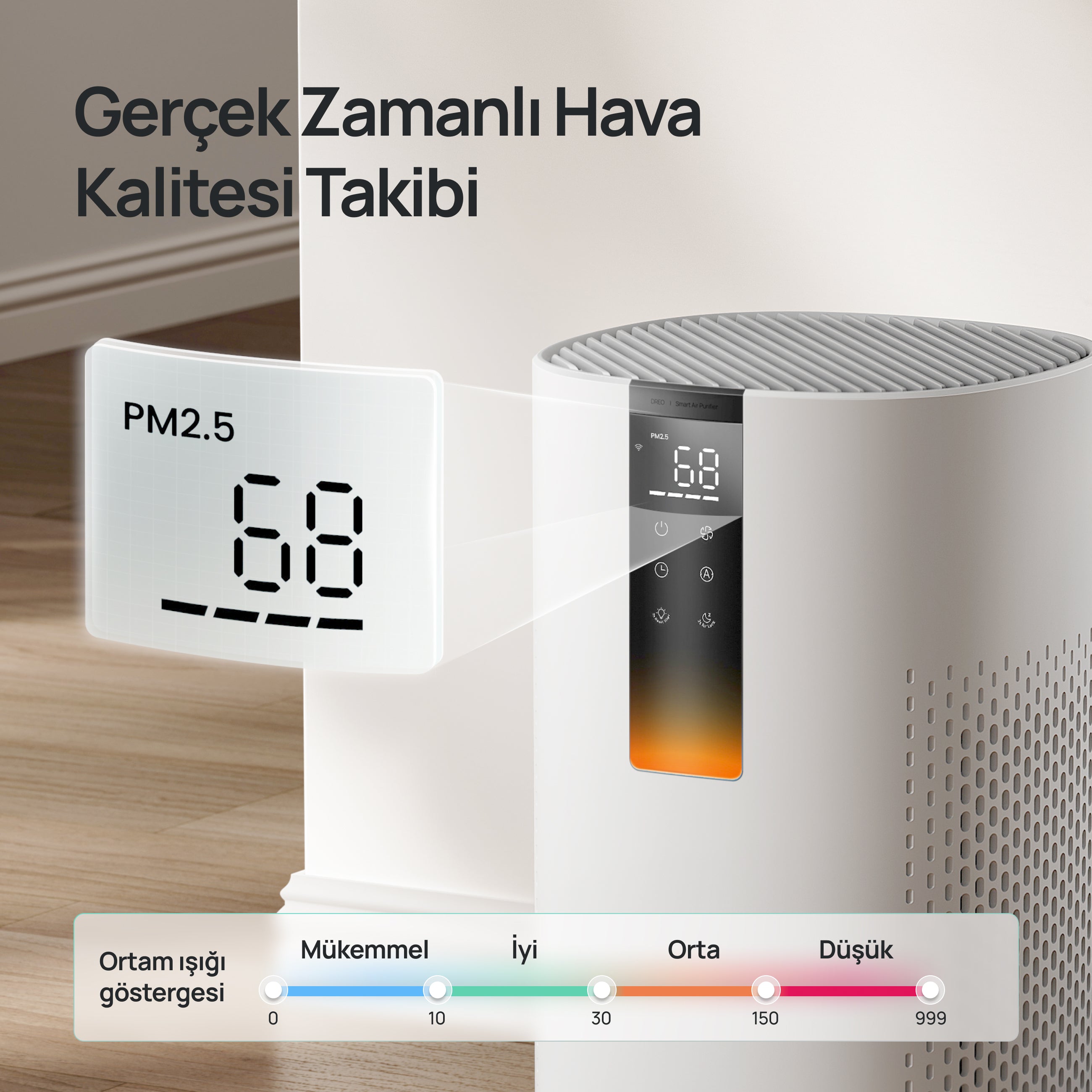 Macro 505S Akıllı Hava Temizleyici