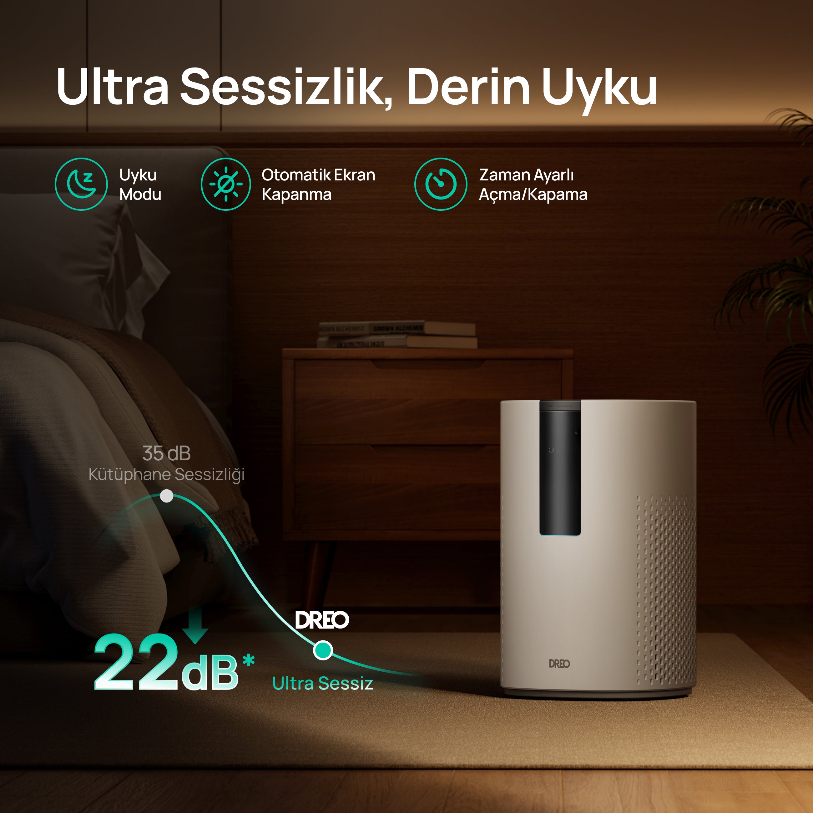 Macro 505S Akıllı Hava Temizleyici