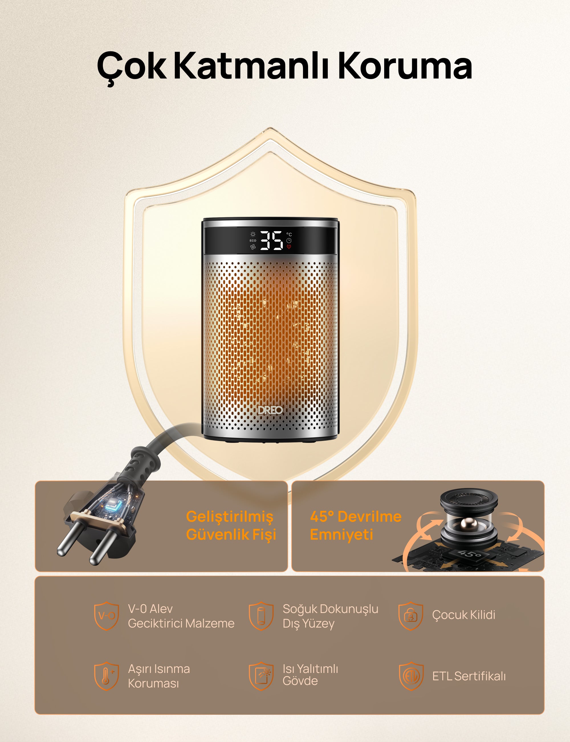 Atom 416 Isıtıcı