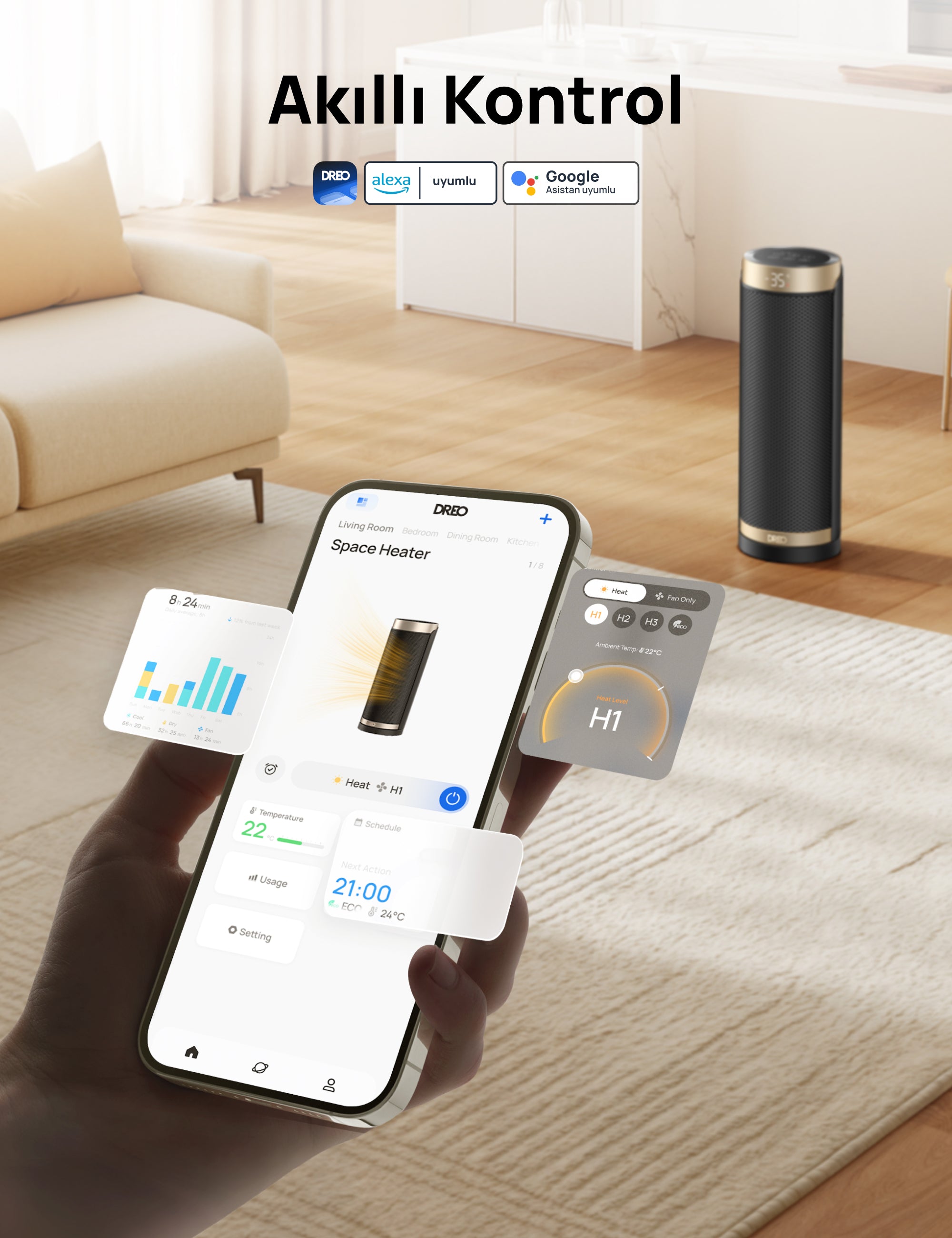 Solaris Slim H3S Isıtıcı