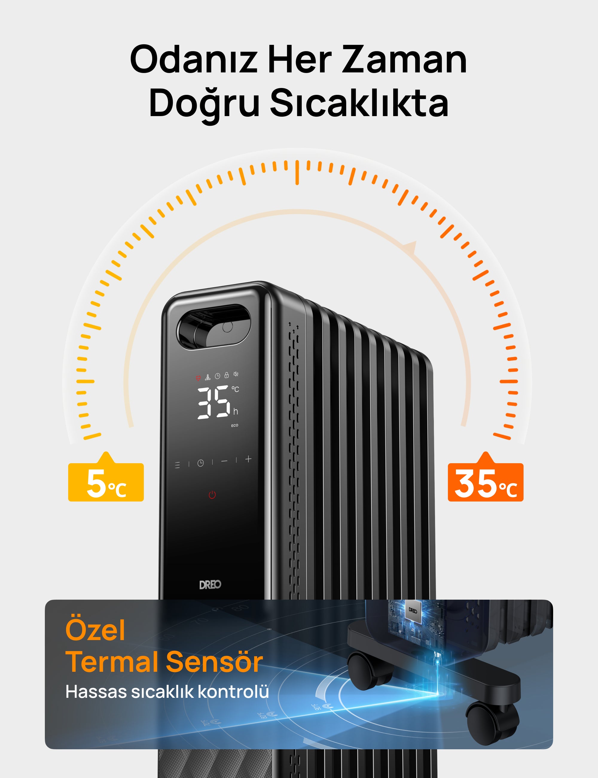 Radyatör Isıtıcı OH310