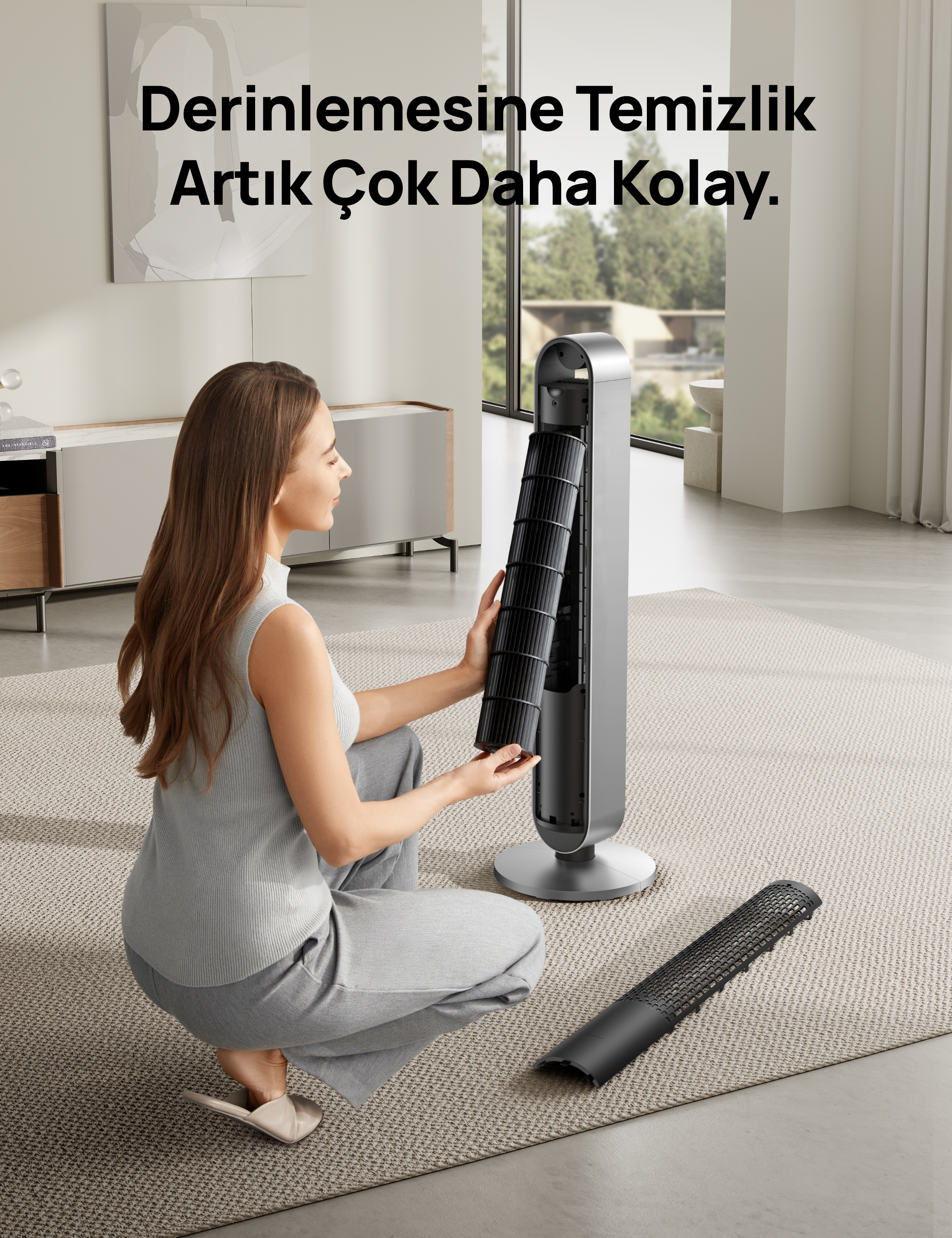 Pilot Max S Akıllı Kule Vantilatör