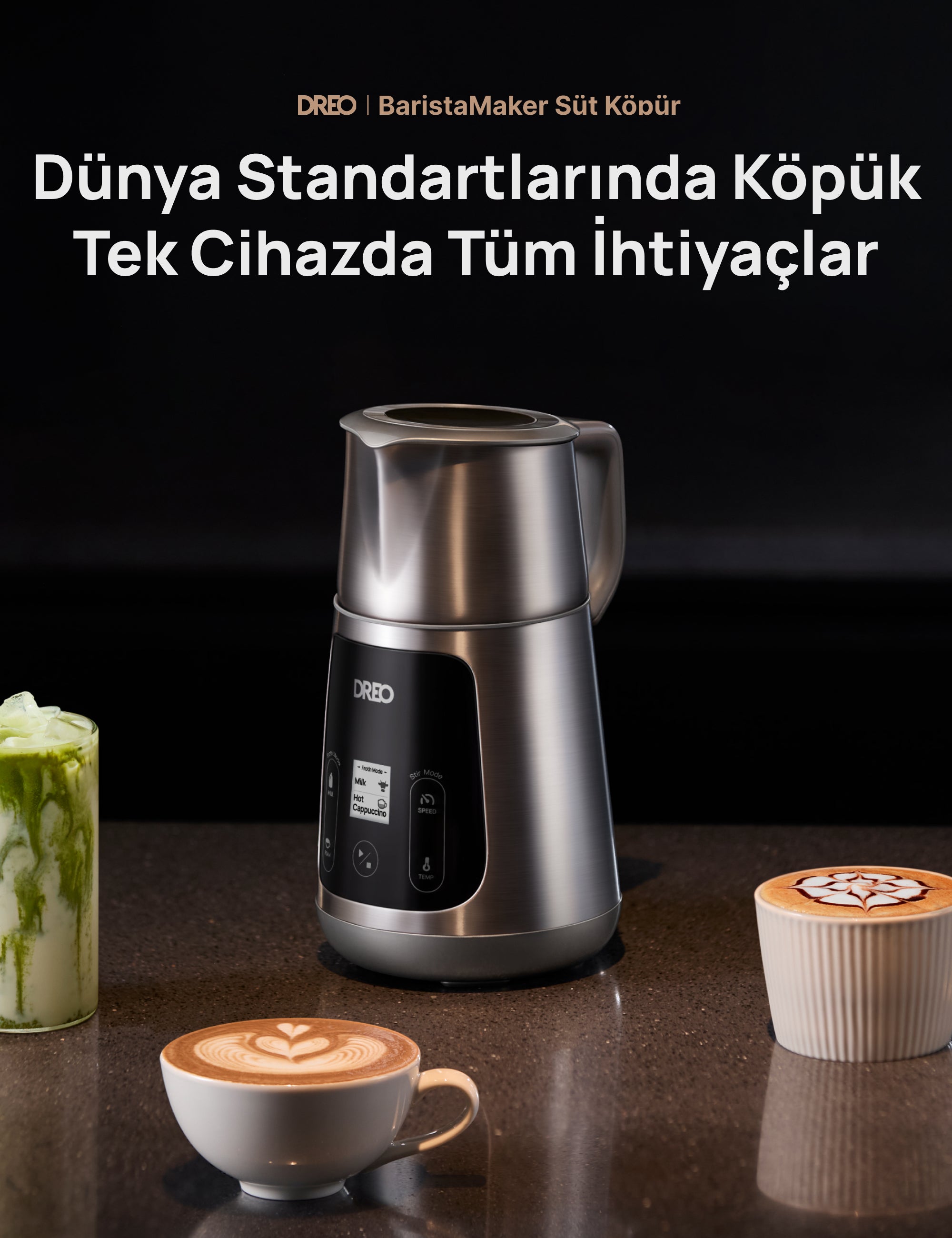 Elektrikli Süt Köpürtme Cihazı