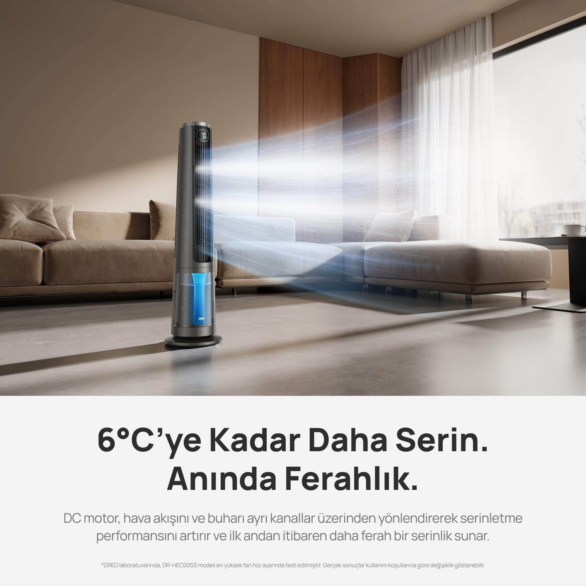 TurboCool™ Buharlı Serinletici Fan 765S