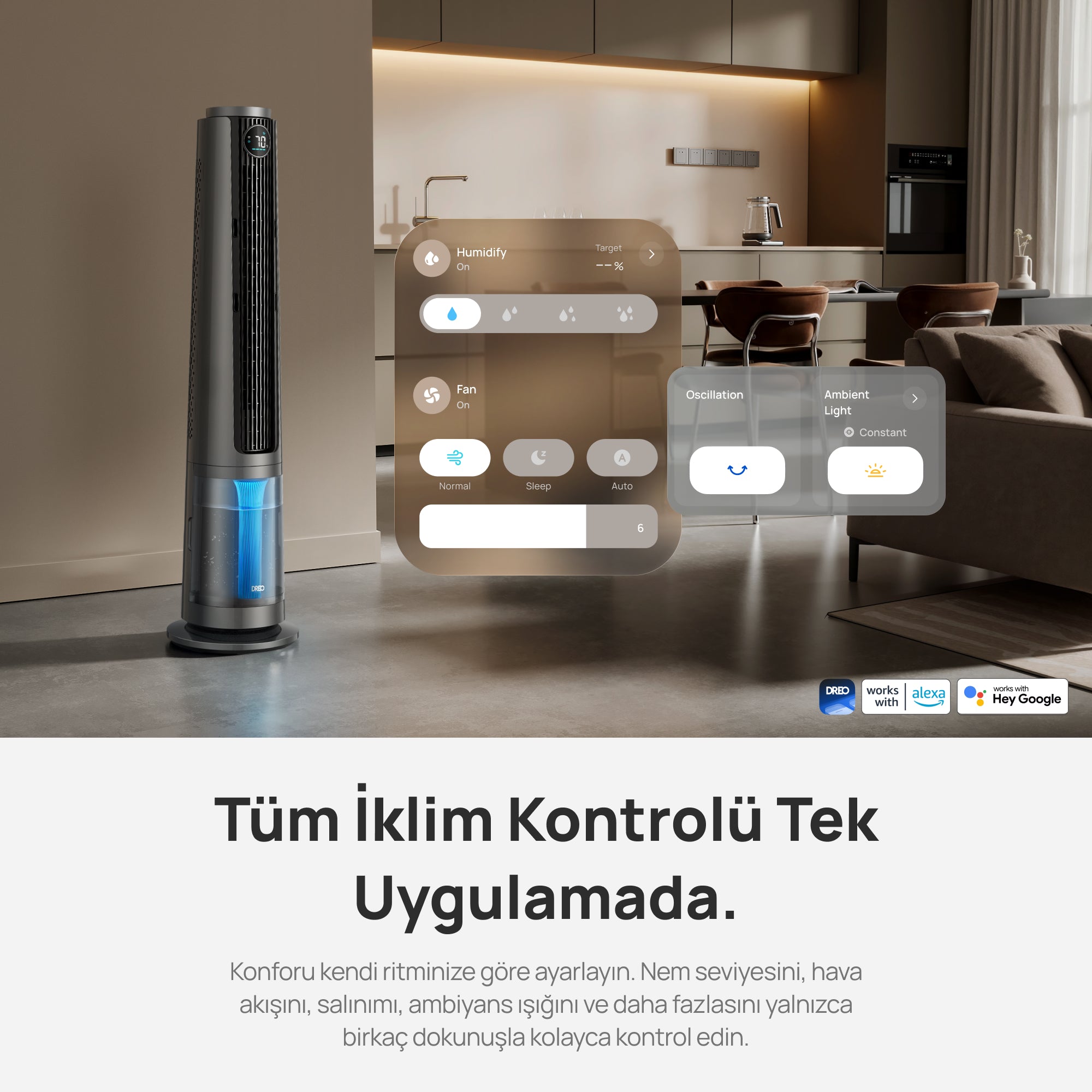 TurboCool™ Buharlı Serinletici Fan 765S