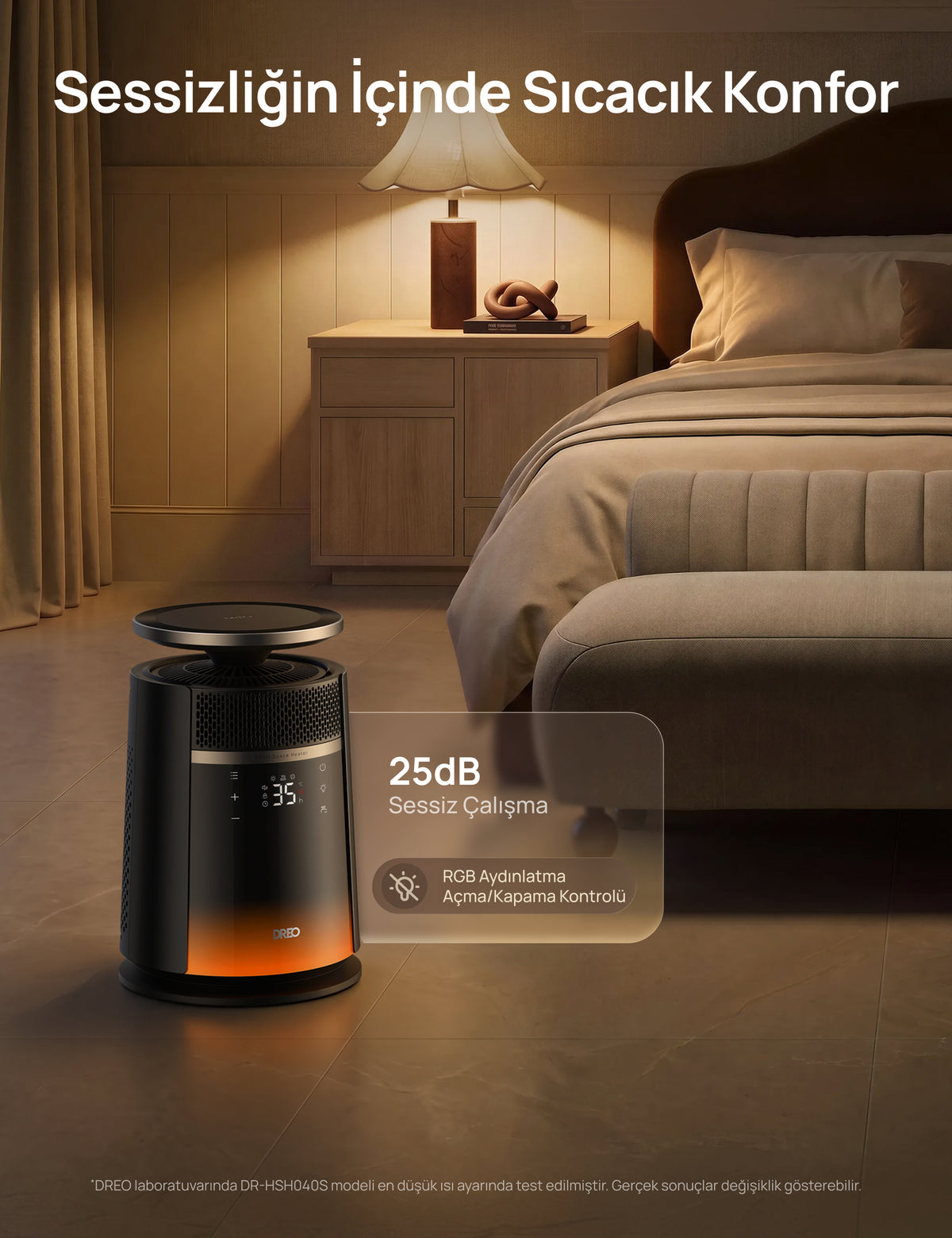 DREO 720S 360° Akıllı Isıtıcı